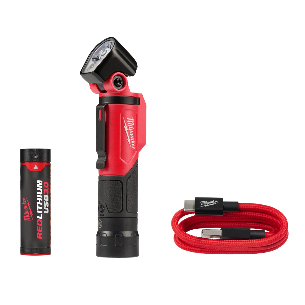 Milwaukee REDLITHIUM USB Pivoting Flashlight